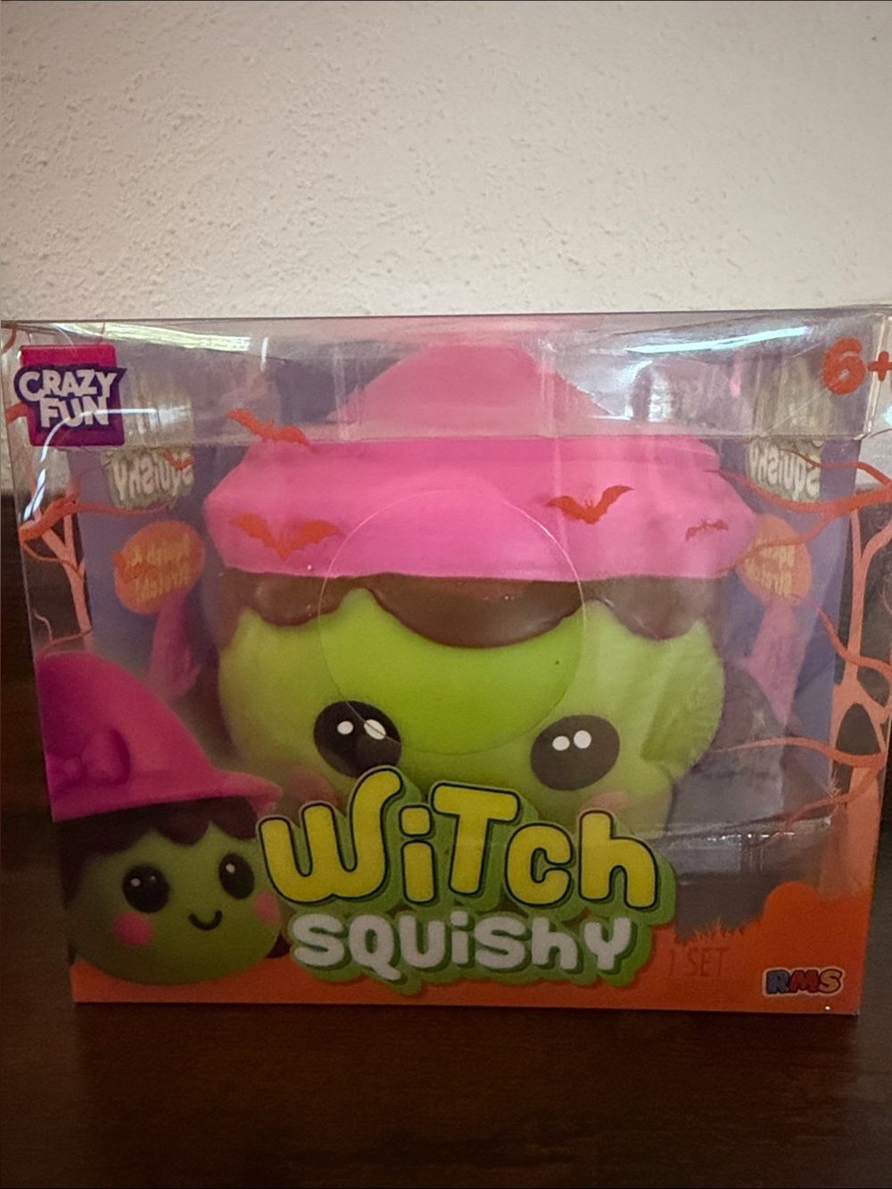 RMS Halloween Witch Squishy Toy